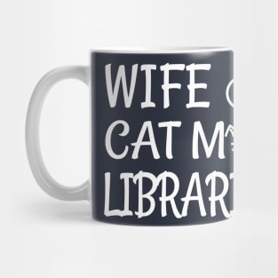 librarian cat Mug